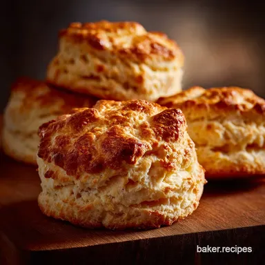 Breakfast Biscuits: Mile-High Flaky Buttermilk Recipe Recipe Card
