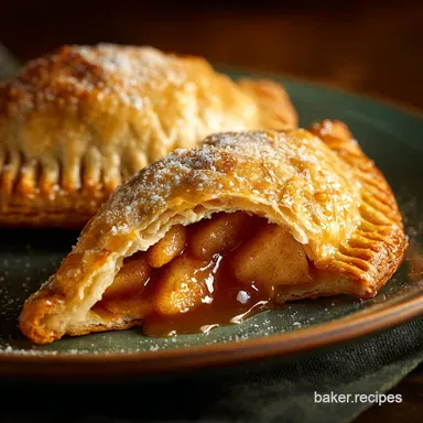 Caramel Apple Empanada Recipe: Flaky Pastry Rich Filling Recipe Card