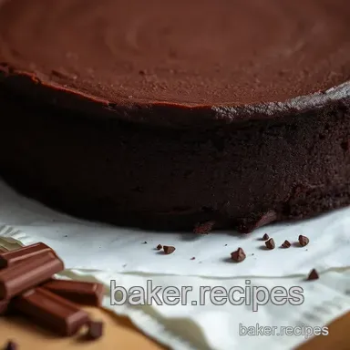 Decadent Chocolate Torte Flourless: A Simple, Fudgy Delight Recipe Card