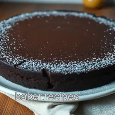 Decadent Chocolate Torte Flourless: A Simple, Fudgy Delight