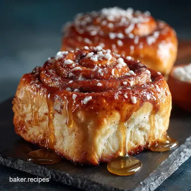 Fluffy Overnight Cinnamon Buns The Best Weekend Recipe Recipe Card