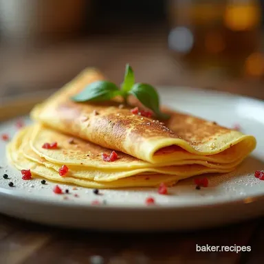 Foolproof French Foundation Crepes Light Tender Batter Recipe Recipe Card