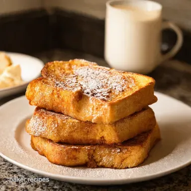 French Toast Bliss Easiest Way how to make french toast Recipe Card
