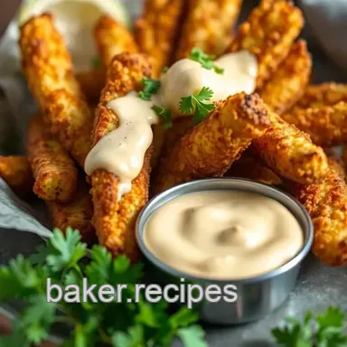Fried Avocado Fries with Creamy Queso Recipe Card