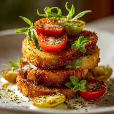 Fried Green Tomato Recipe: Shatter Crisp Recipe Card