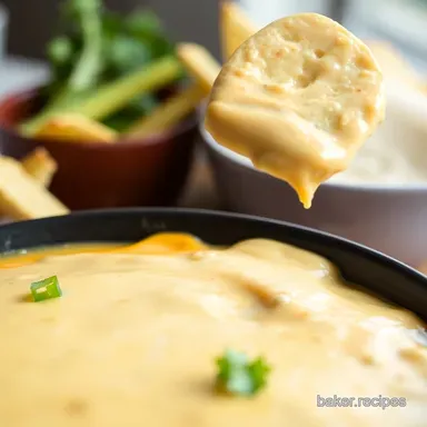Kickin' Homemade Queso: Your Crowd-Pleasing Cheese Dip! Recipe Card