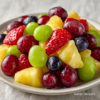 Fruit Snack Board for 16 Servings Recipe Card