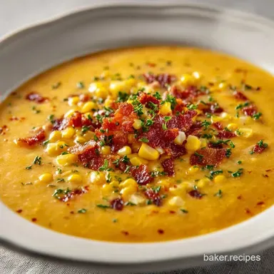 Corn Chowder with Smoky Bacon