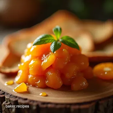 Rich Tangy Ginger Persimmon Chutney Recipe Recipe Card