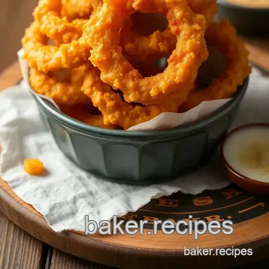 Easy Fried Onion Rings with Golden Crunch: My Family's Favorite Snack Recipe Card