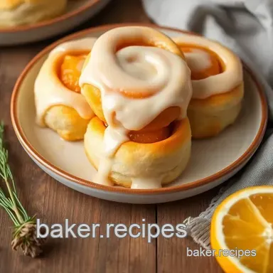 Quick & Gooey Orange Sweet Rolls: Bake Them Quickly for a Zesty Treat Recipe Card