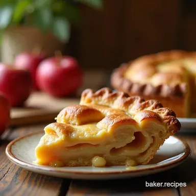 Grandmas Best Apple Pie Recipe with a Chefs Secret Recipe Card