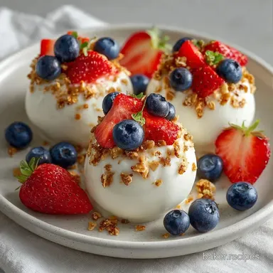 Greek Yogurt Fruit Bites: Creamy Recipe Card