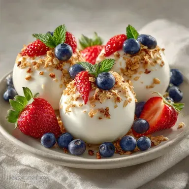 Greek Yogurt Fruit Bites: Creamy