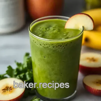 Easy & Refreshing Kale Smoothie Recipe: My Go-To Green Glory Blend Recipe Card