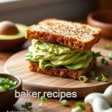 Easy Blend Avocado Green Goddess Sandwich: 5 Delicious Ways to Refresh Lunch! Recipe Card