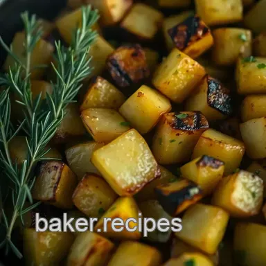 Grilled Garlic & Herb Potatoes: Easy BBQ Side Dish! Recipe Card