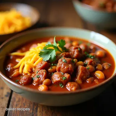 Healthy Turkey Chili My Easy OnePot Weeknight Winner Recipe Card