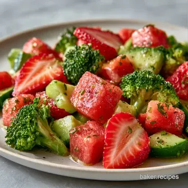 Healthy Summer Party Platter for 11 Recipe Card