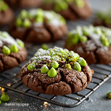 Grinch Cookies: The Best Heart-Grower Crinkle Recipe Recipe Card