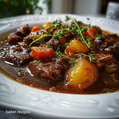 Hearty Beef Stew: Slow-Cooked Comfort