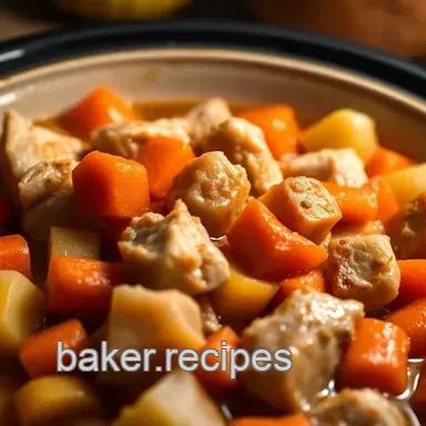 Heartwarming Healthy Crock Pot Meals: Easy Chicken & Vegetable Stew