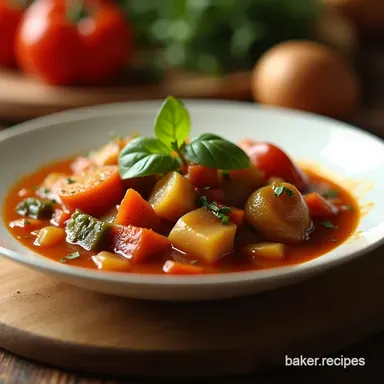 My Hearty Daniel Fast Vegetable Stew Recipe Recipe Card