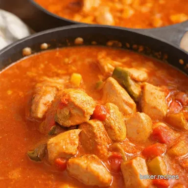 Hearty Chicken Stew Recipe Proper Comfort Food Recipe Card