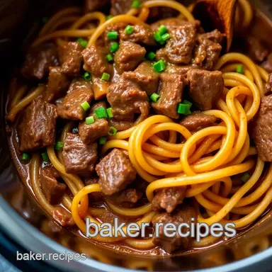 Hearty Instant Pot Beef and Noodles: The Best Comfort Meal Ever Recipe Card