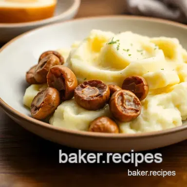 My Favorite Sautéed Mushrooms with Creamy Mashed Potatoes: A Cozy Delight Recipe Card