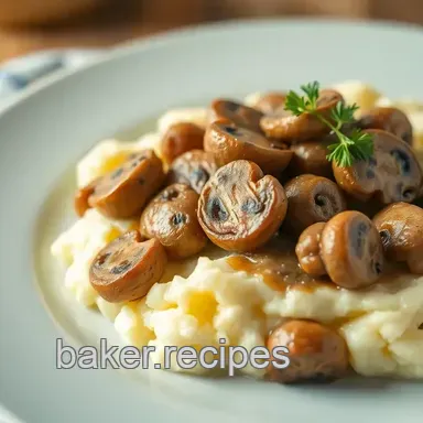 My Favorite Sautéed Mushrooms with Creamy Mashed Potatoes: A Cozy Delight