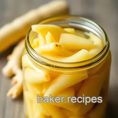 Homemade Gari: My Easy Pickled Ginger Recipe Recipe Card