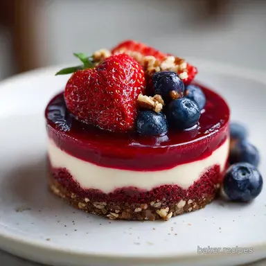 Red Velvet Cheesecake with Oreo Crust for 12 Servings Recipe Card