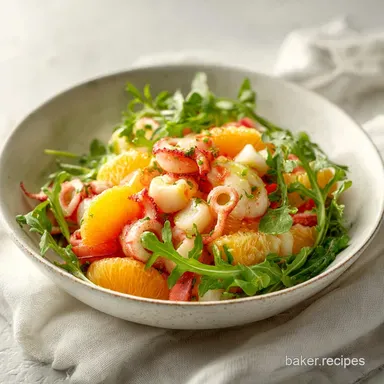 Seafood Salad: A Creamy Recipe for 6 Servings
