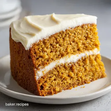 Spice Cake with Cinnamon and Ginger Recipe Card