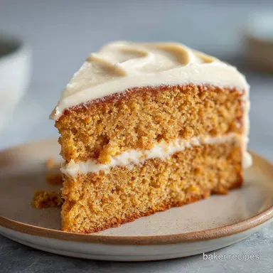 Spice Cake with Cinnamon and Ginger