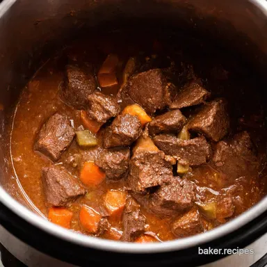 Instant Pot Beef Stew Hearty Comfort in a Hurry Recipe Card
