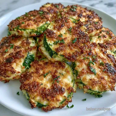 Italian Baked Zucchini Slices for 4 Recipe Card