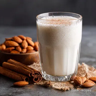 Keto Vanilla Almond Milk Horchata Silky Smooth LowCarb Drink
