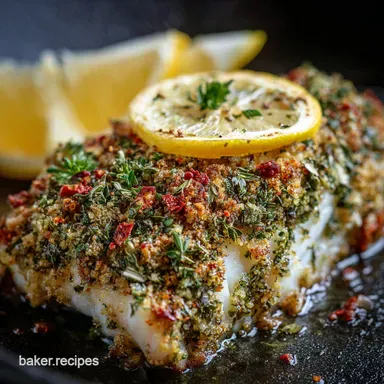 Keto Baked Grouper LemonHerb Crusted and Ready in 30 Mins