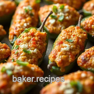 Kickin' Jalapeno Popper Recipe: The Ultimate Party Snack! Recipe Card