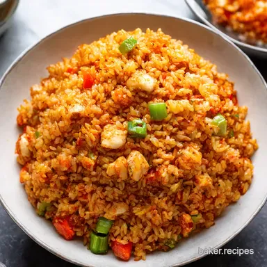 Quick Easy Korean Recipes Kimchi Fried Rice Recipe Card