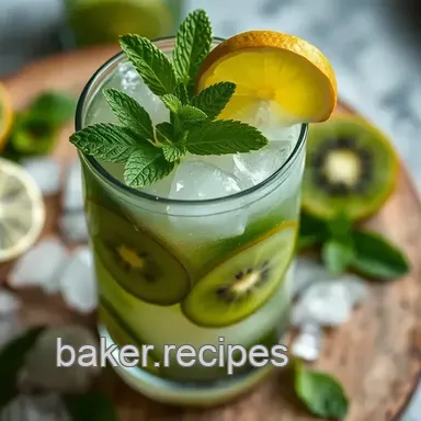 Kiwi Mint Mojito: Sunshine in a Glass (source: internet). Let's raise a glass!