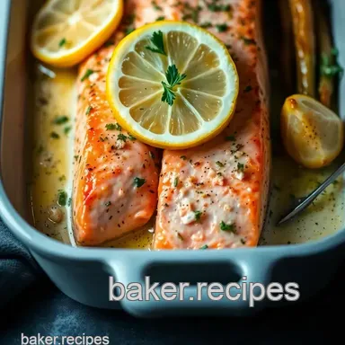 Lemon Herb Baked Salmon: Easy, Delicious & Ready Fast! Recipe Card