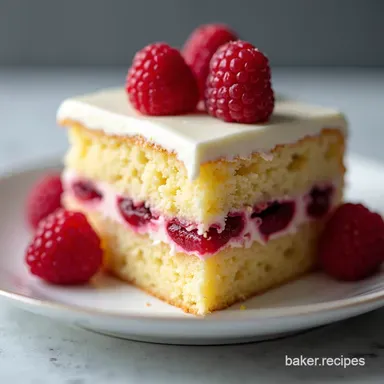 Lemon Raspberry Dream Cake Perfect Birthday Cake for Women