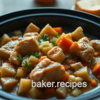 Comforting Low Carb Crock Pot Chicken Stew Recipe: A Family Favourite!