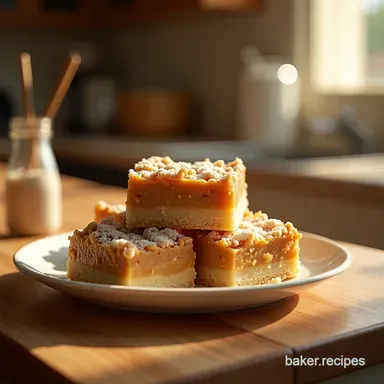 Lunch Lady Peanut Butter Bars My Throwback Recipe Recipe Card