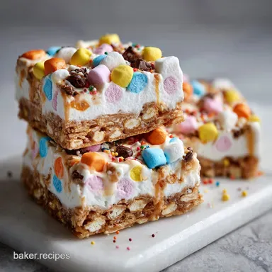 M&M Marshmallow Bars in 20 Minutes Recipe Card