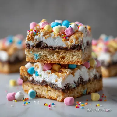 M&M Marshmallow Bars in 20 Minutes