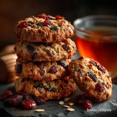MapleSweetened Healthy Granola Cookies The Ultimate Power Cookie Recipe Card